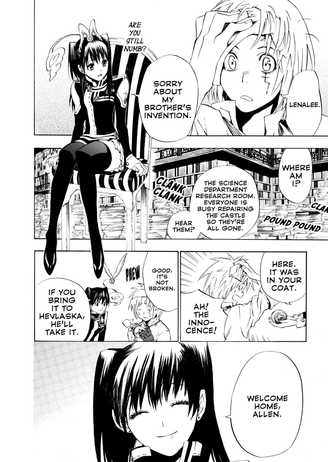 Read D.Gray-man chapter 18 image 22 on Lezhin