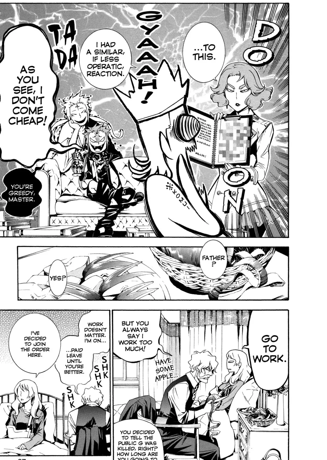 Read D.Gray-man chapter 183 image 24 on Lezhin