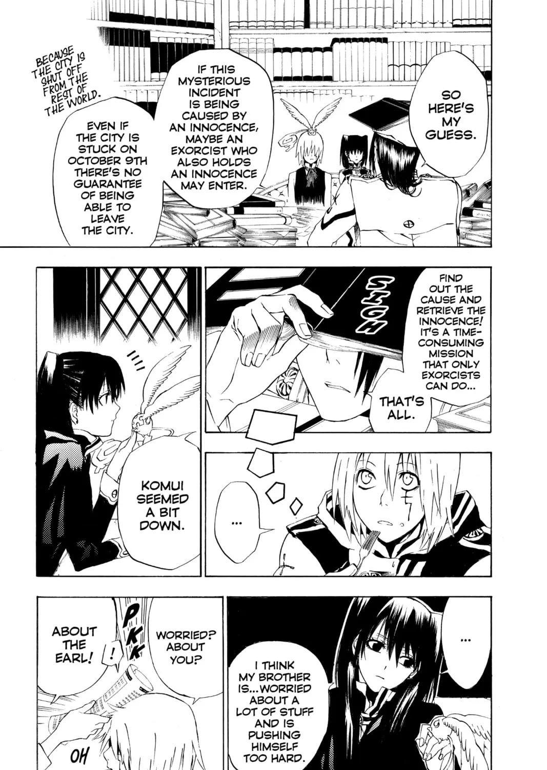 Read D.Gray-man chapter 19 image 24 on Lezhin