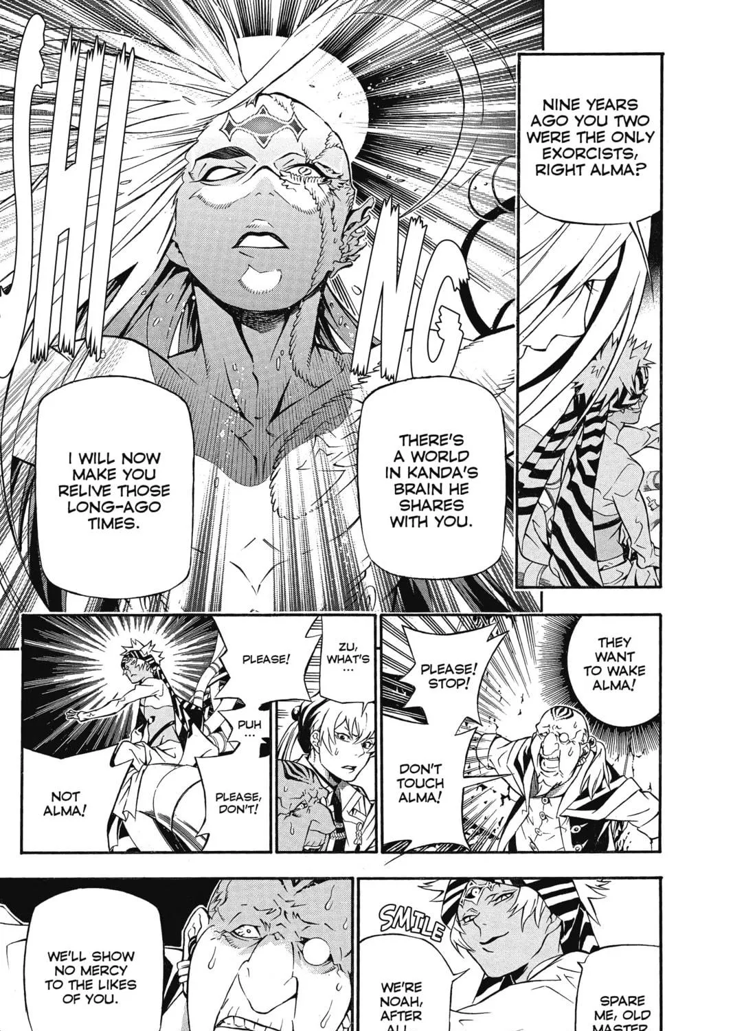 Read D.Gray-man chapter 190 image 8 on Lezhin