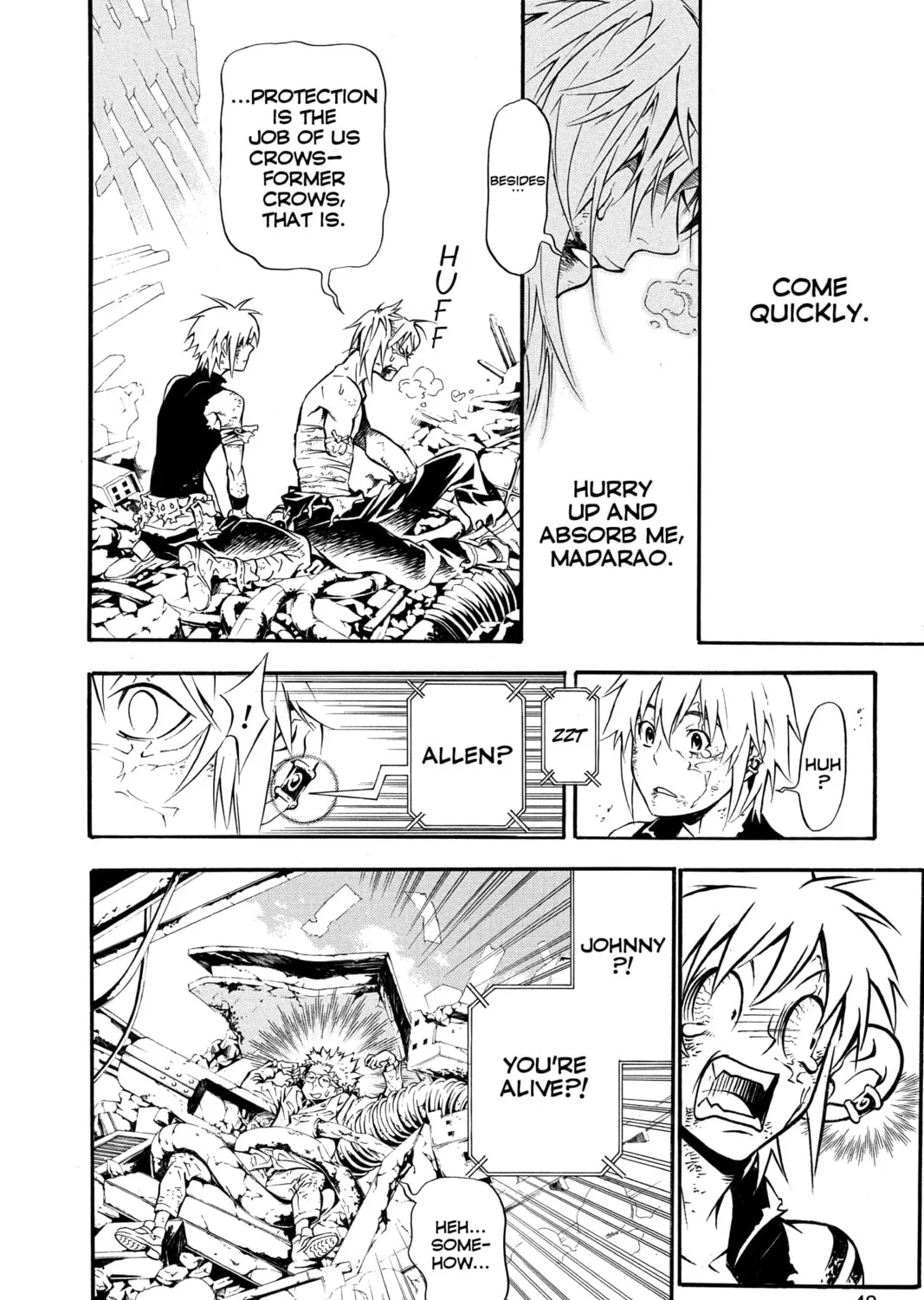 Read D.Gray-man chapter 195 image 20 on Lezhin