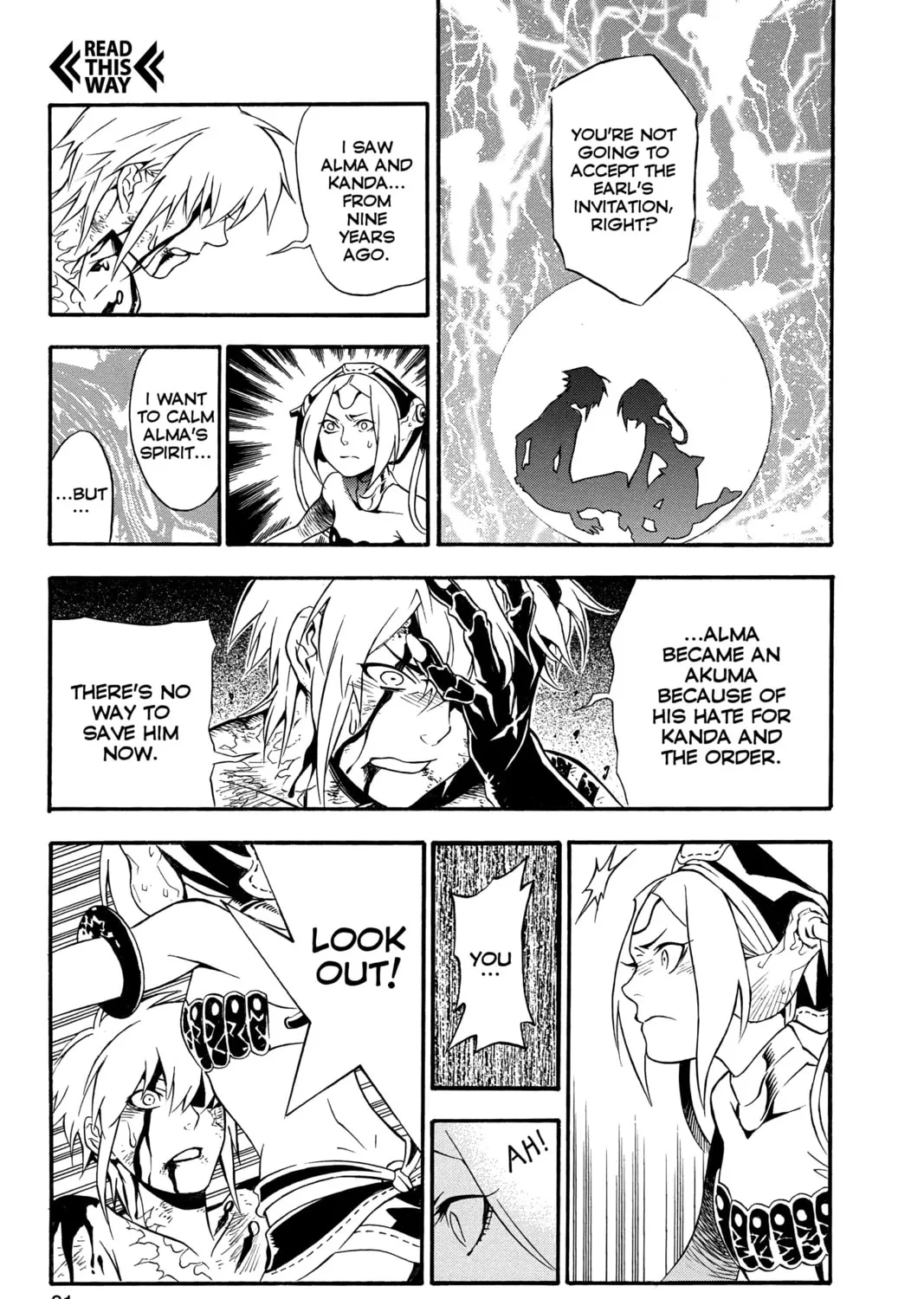 Read D.Gray-man chapter 196 image 36 on Lezhin
