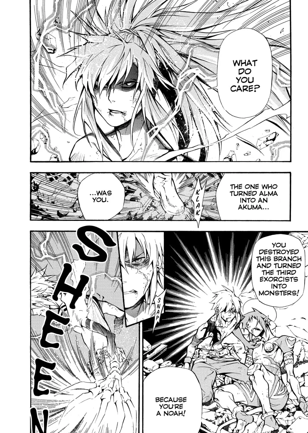 Read D.Gray-man chapter 197 image 36 on Lezhin