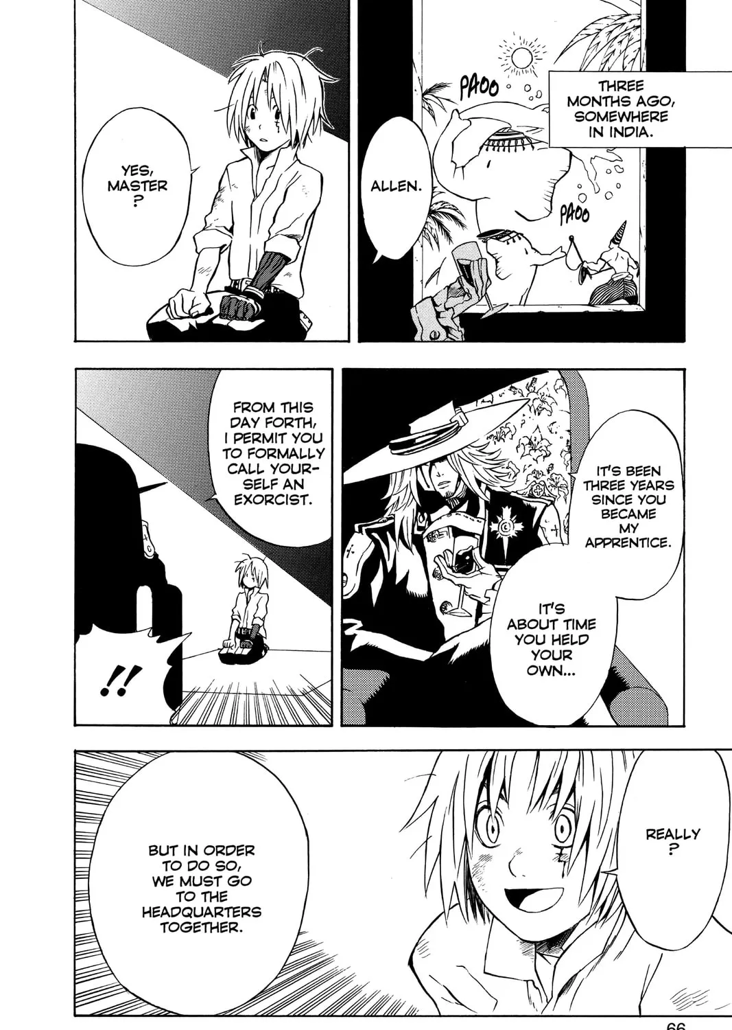 Read D.Gray-man chapter 2 image 6 on Lezhin