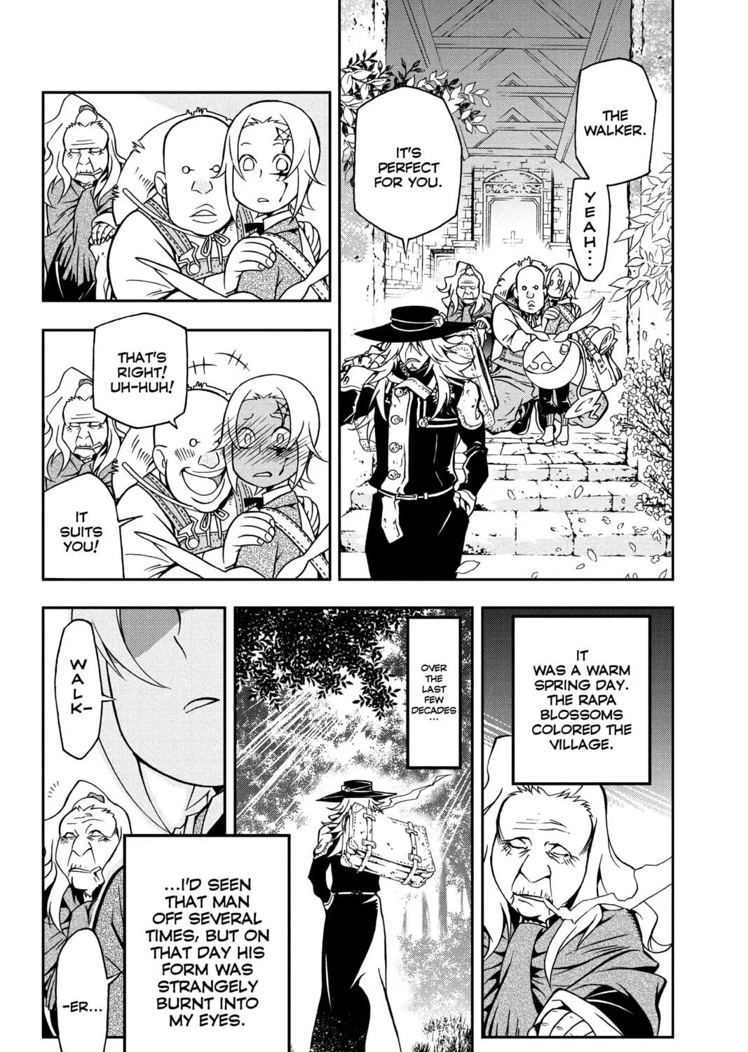 Read D.Gray-man chapter 206 image 4 on Lezhin