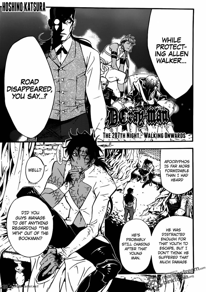Read D.Gray-man chapter 207 image 0 on Lezhin