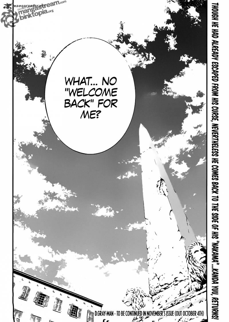Read D.Gray-man chapter 207 image 25 on Lezhin