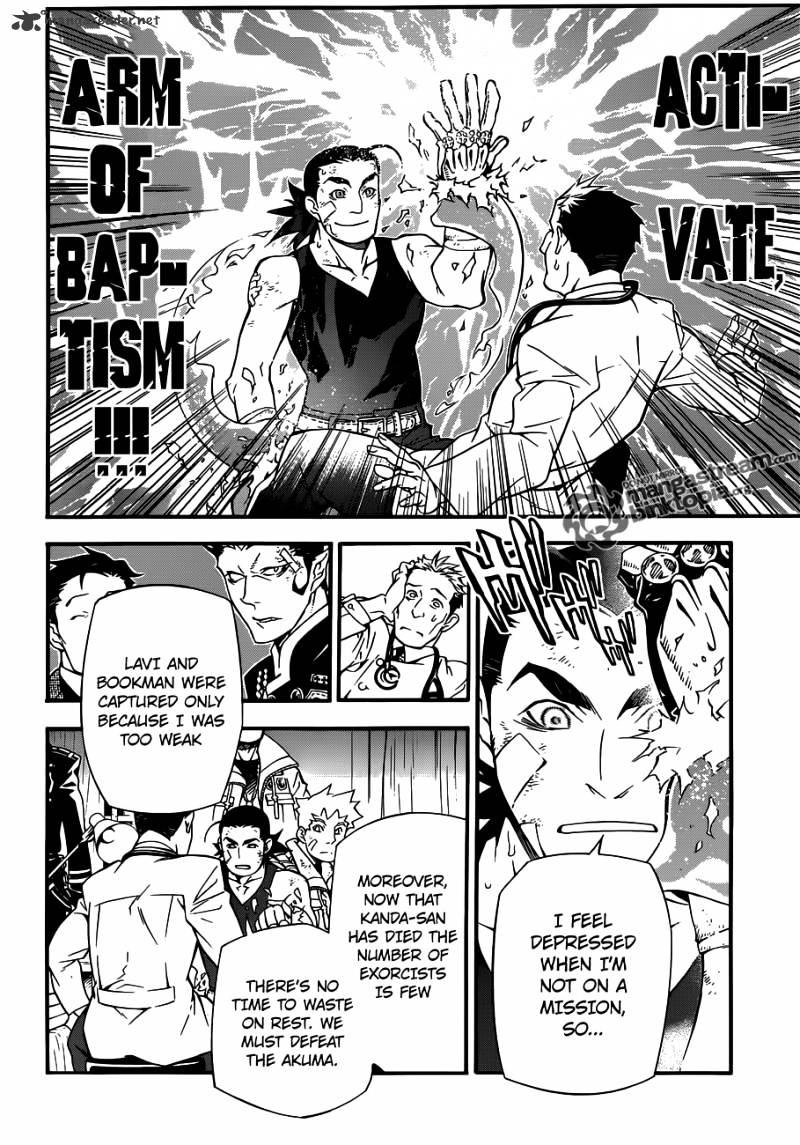 Read D.Gray-man chapter 207 image 7 on Lezhin