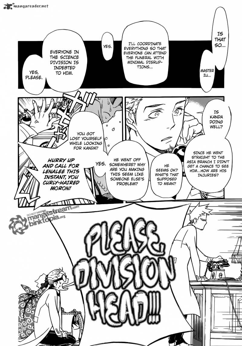 Read D.Gray-man chapter 208 image 20 on Lezhin