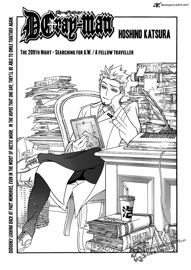 Read D.Gray-man chapter 209 image 2 on Lezhin