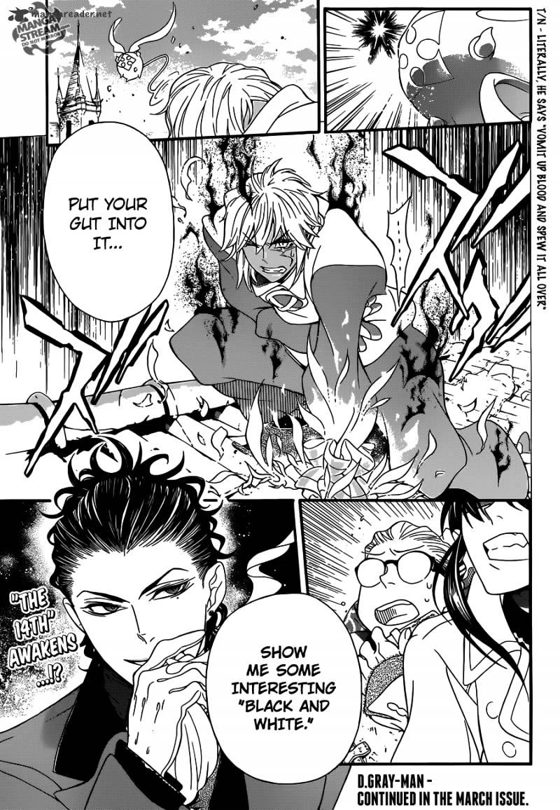 Read D.Gray-man chapter 211 image 20 on Lezhin