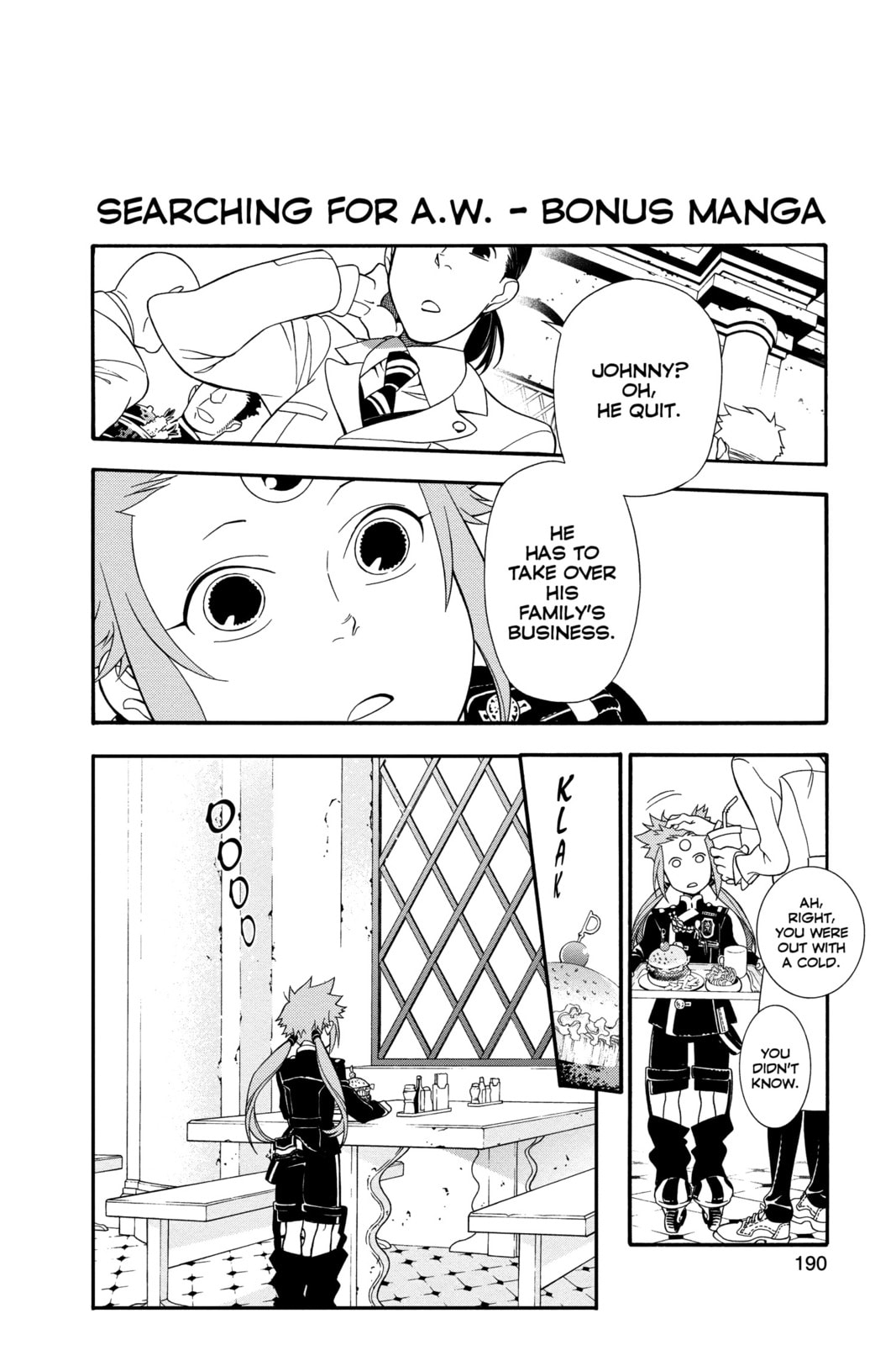 Read D.Gray-man chapter 212.1 image 0 on Lezhin