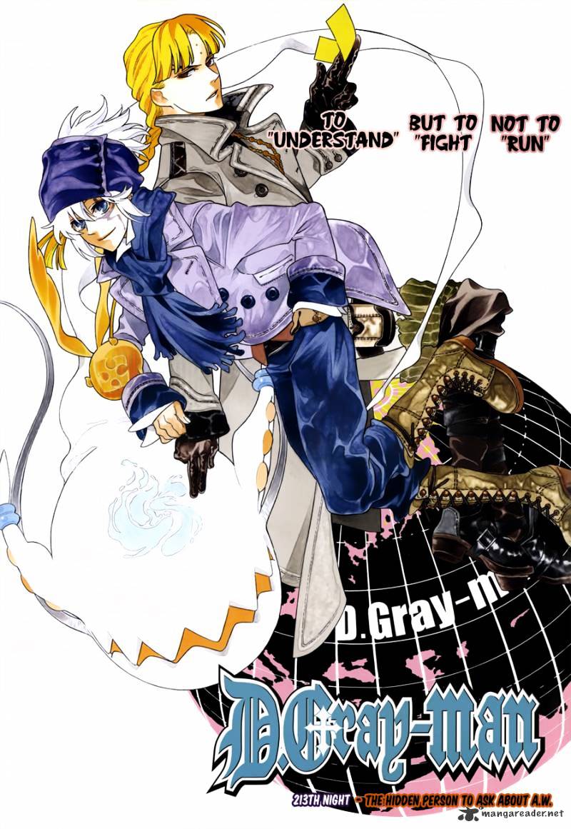 Read D.Gray-man chapter 213 image 0 on Lezhin