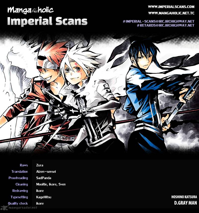 Read D.Gray-man chapter 213 image 1 on Lezhin
