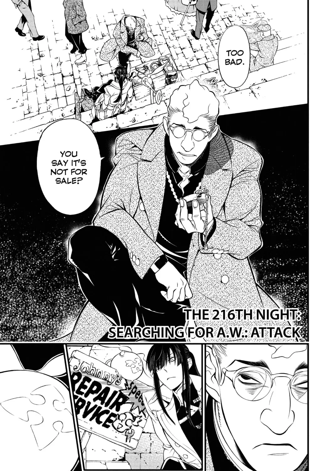 Read D.Gray-man chapter 216 image 0 on Lezhin
