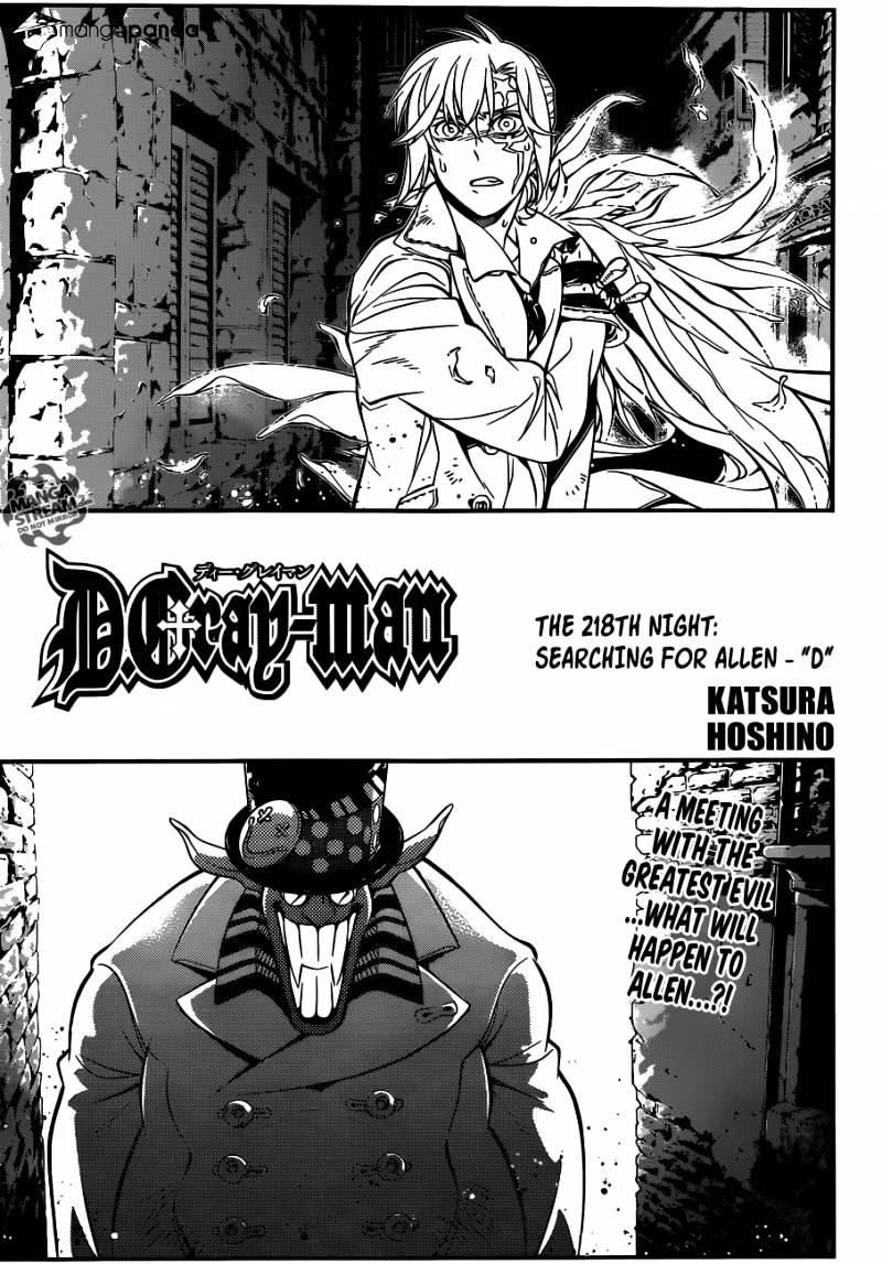 Read D.Gray-man chapter 218 image 0 on Lezhin