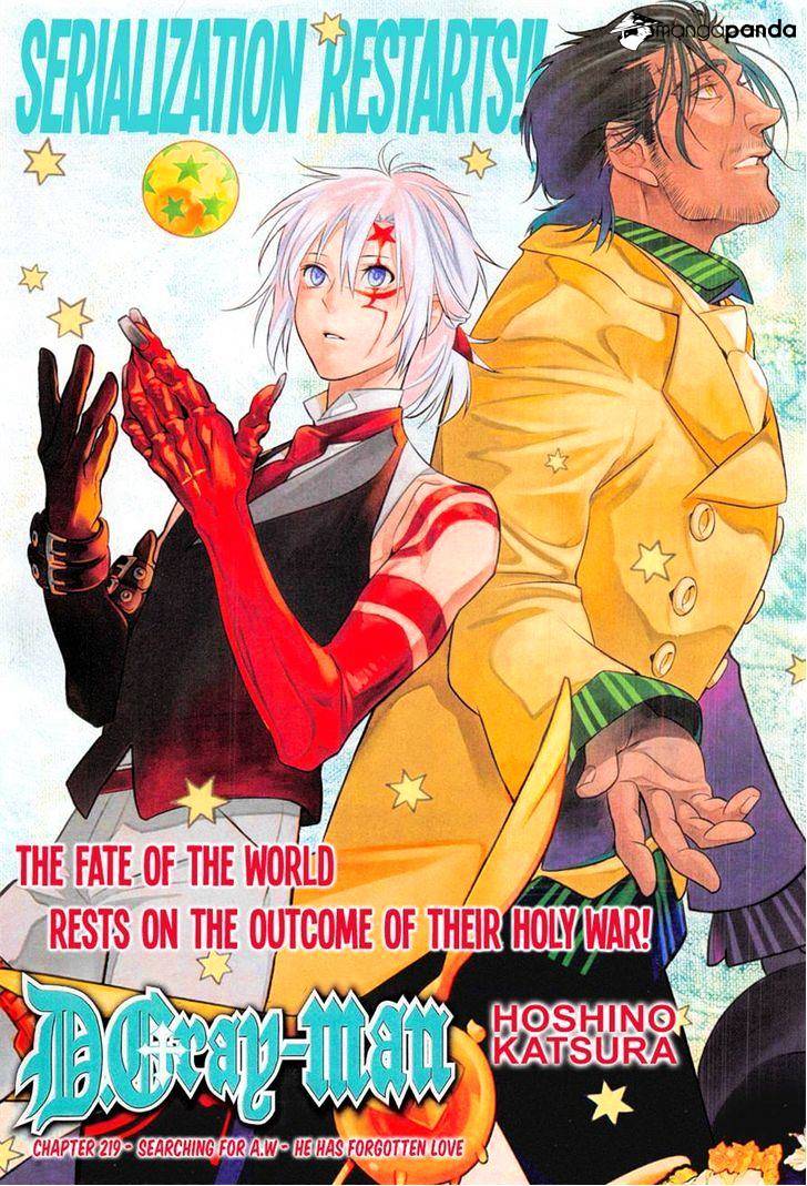 Read D.Gray-man chapter 219 image 2 on Lezhin