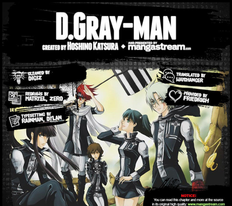 Read D.Gray-man chapter 226 image 1 on Lezhin