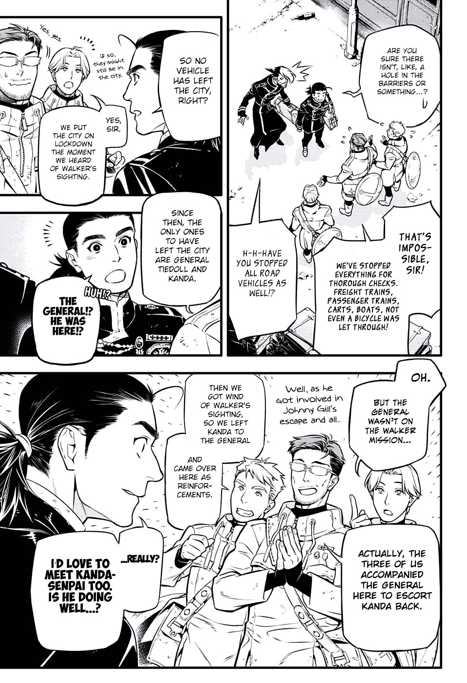 Read D.Gray-man chapter 229 image 3 on Lezhin