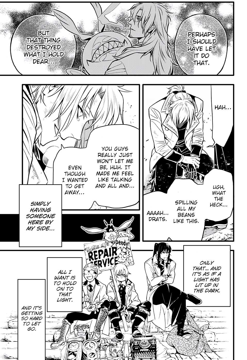 Read D.Gray-man chapter 230 image 24 on Lezhin