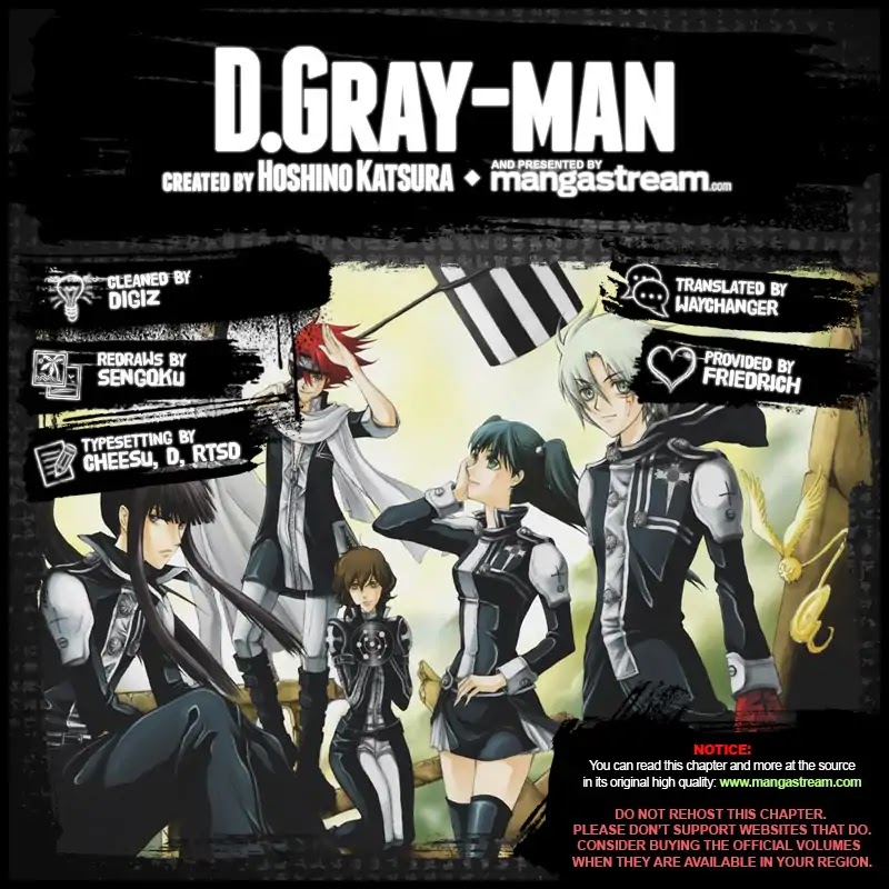 Read D.Gray-man chapter 231 image 1 on Lezhin