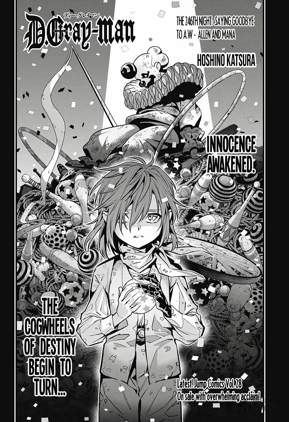 Read D.Gray-man chapter 246 image 4 on Lezhin