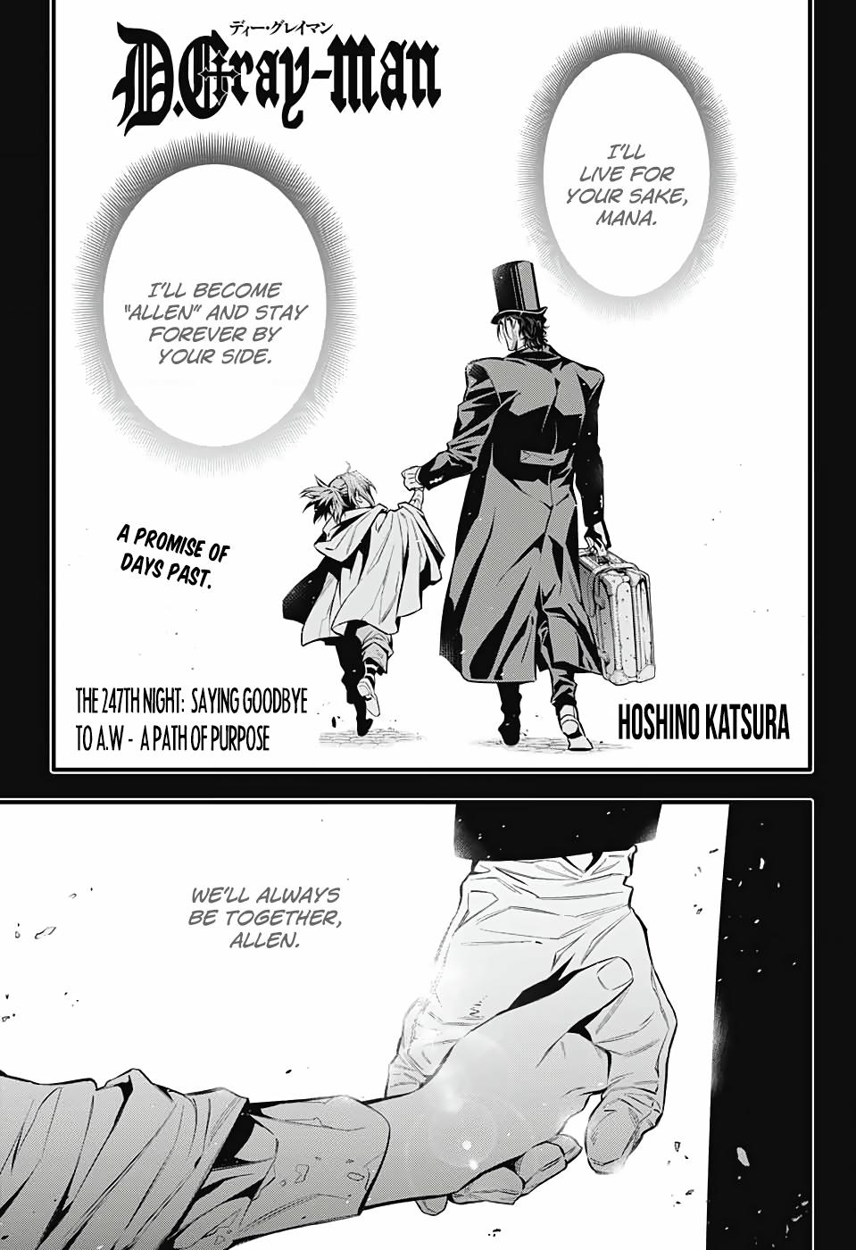 Read D.Gray-man chapter 247 image 1 on Lezhin