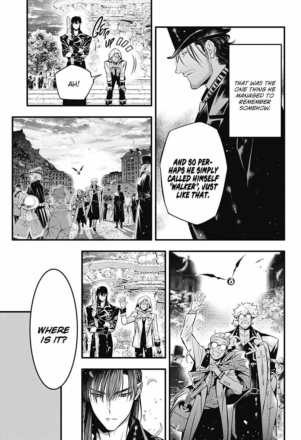 Read D.Gray-man chapter 247 image 7 on Lezhin
