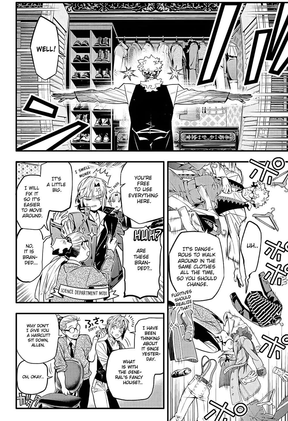 Read D.Gray-man chapter 249 image 1 on Lezhin