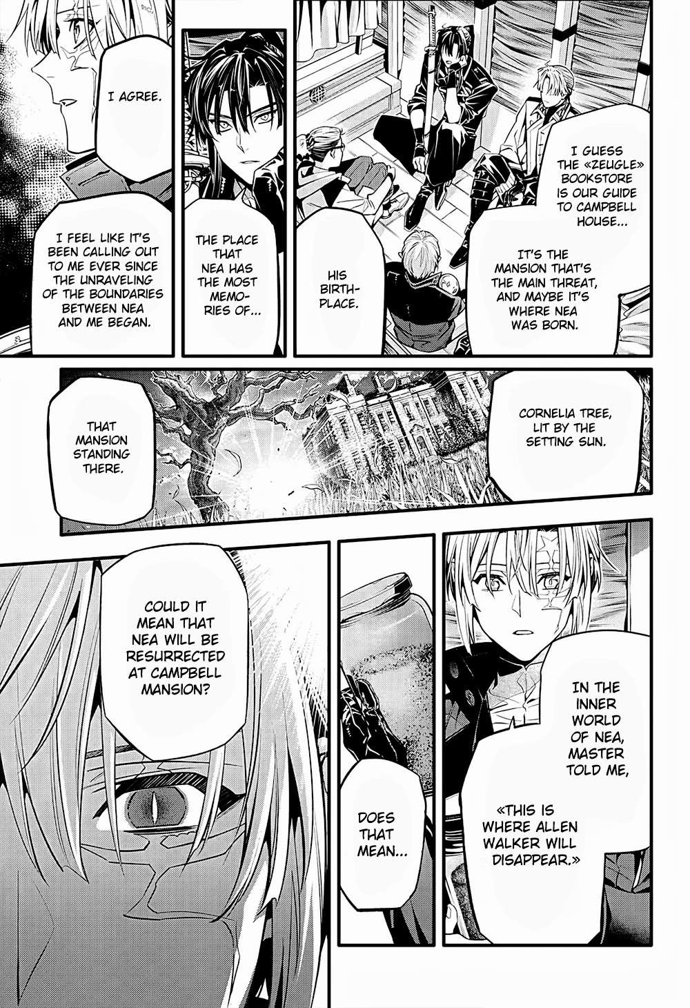 Read D.Gray-man chapter 249 image 12 on Lezhin