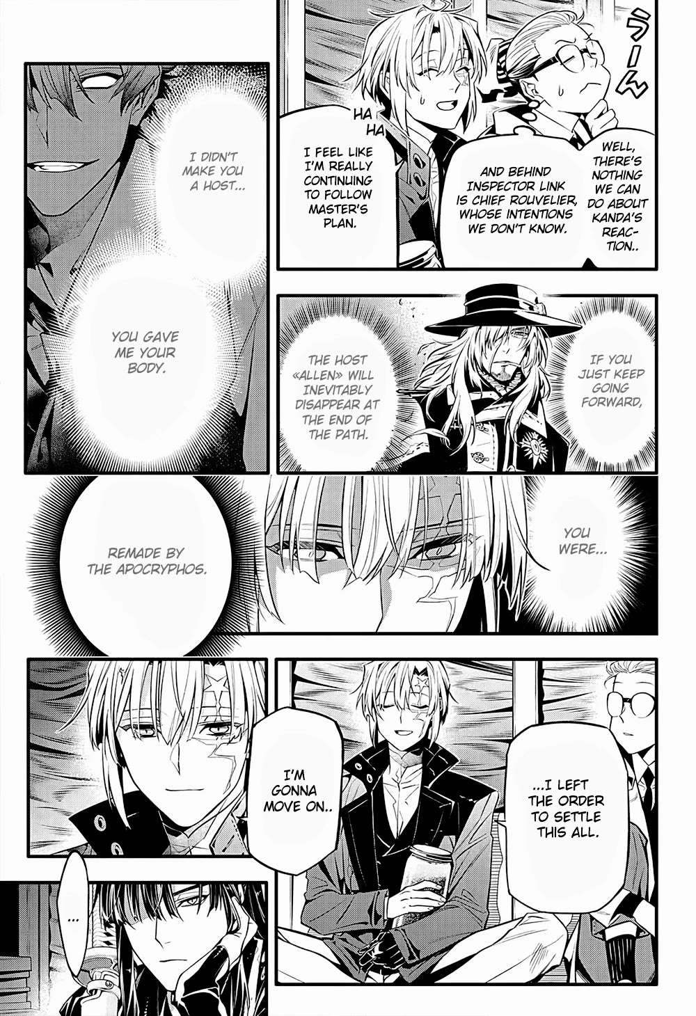 Read D.Gray-man chapter 249 image 14 on Lezhin