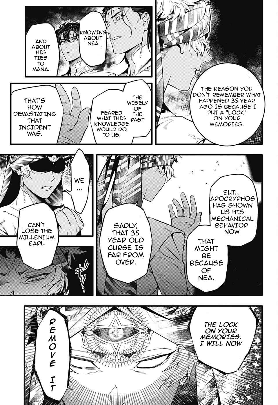 Read D.Gray-man chapter 250 image 9 on Lezhin
