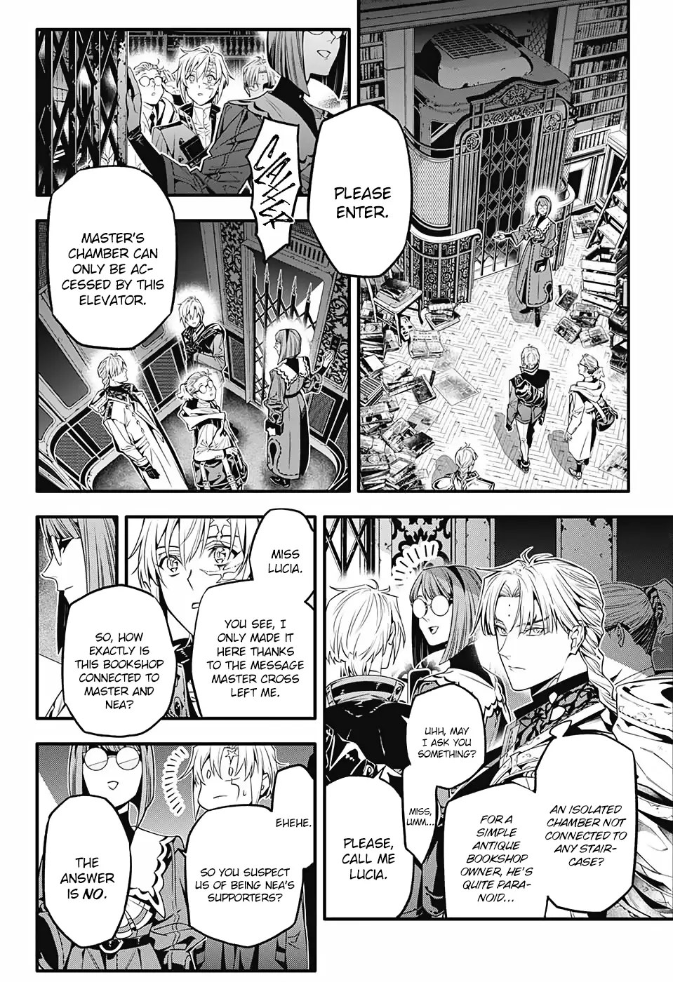 Read D.Gray-man chapter 251 image 13 on Lezhin