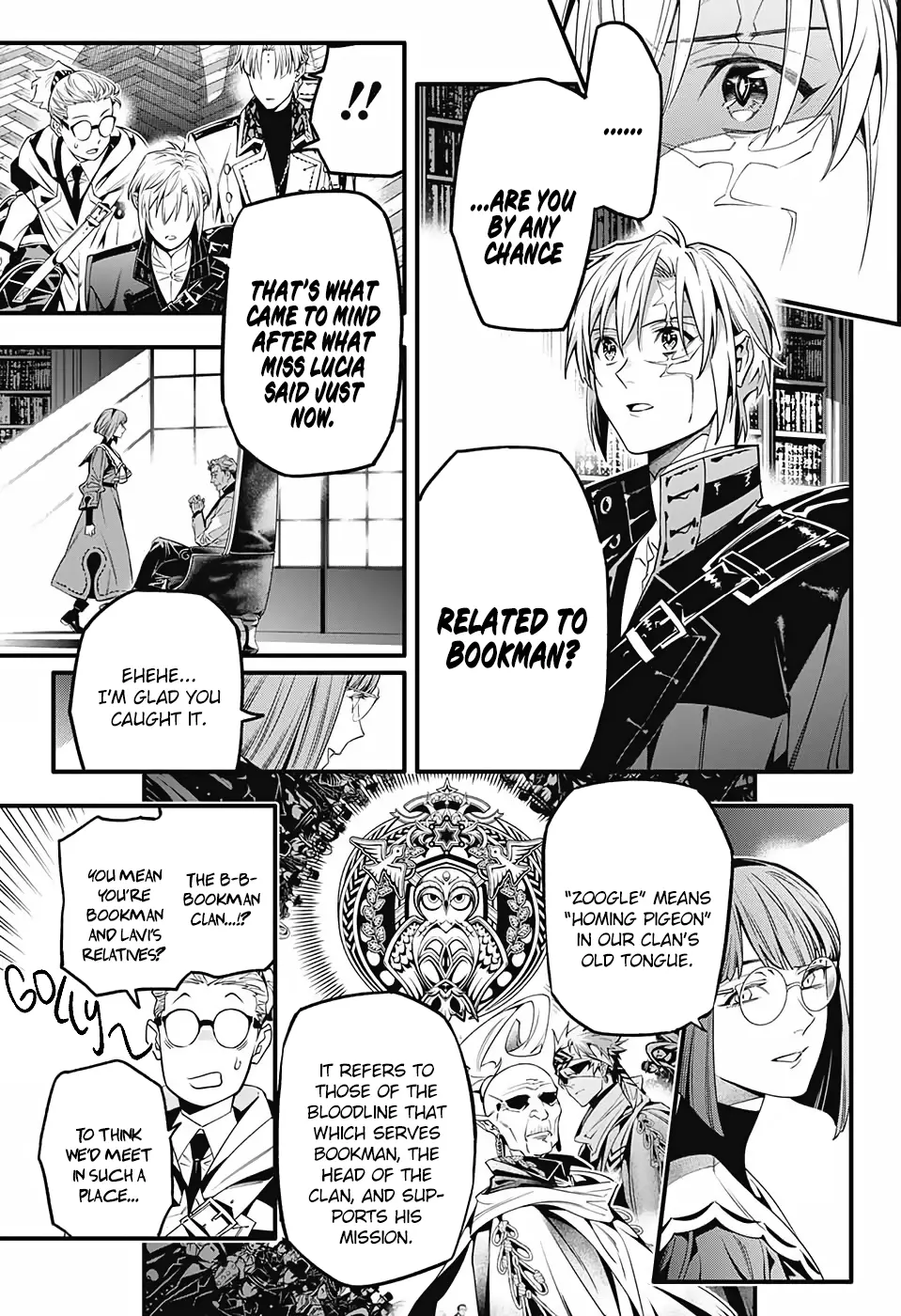 Read D.Gray-man chapter 251 image 16 on Lezhin