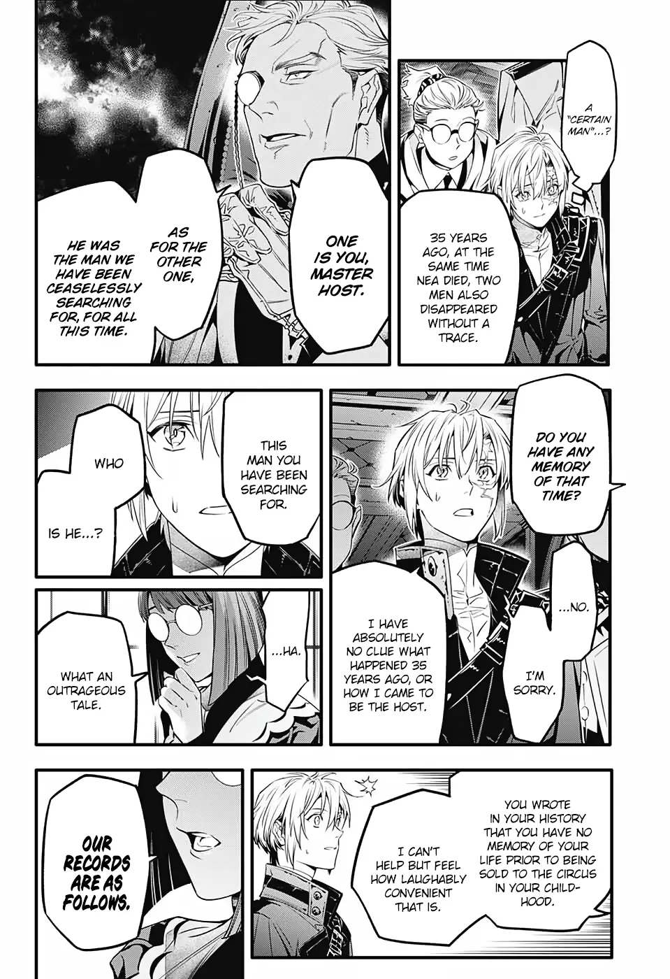 Read D.Gray-man chapter 251 image 19 on Lezhin