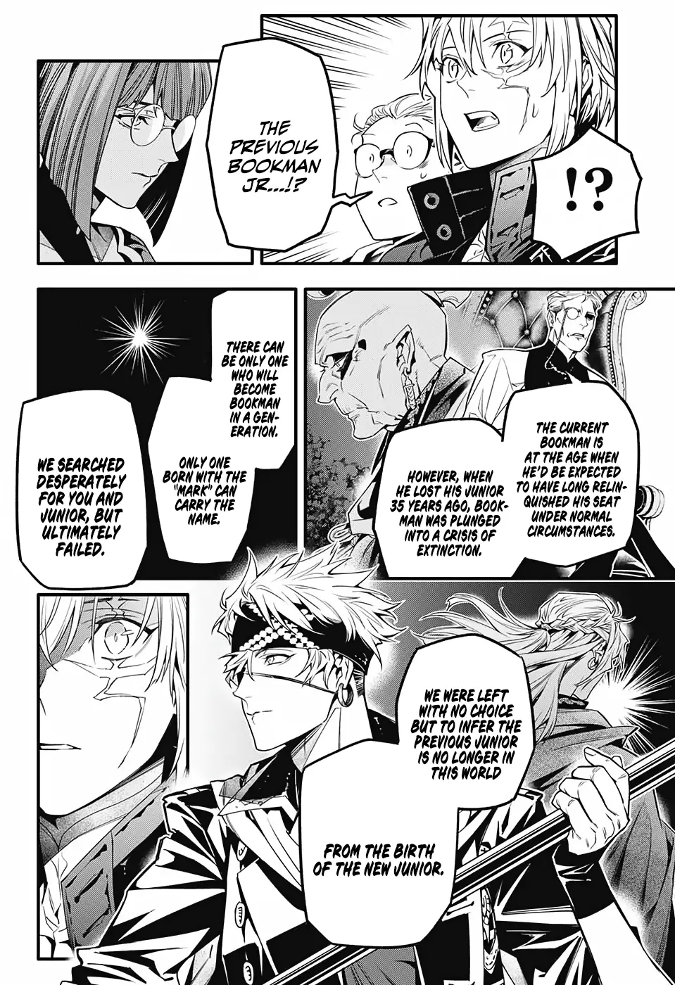 Read D.Gray-man chapter 251 image 21 on Lezhin