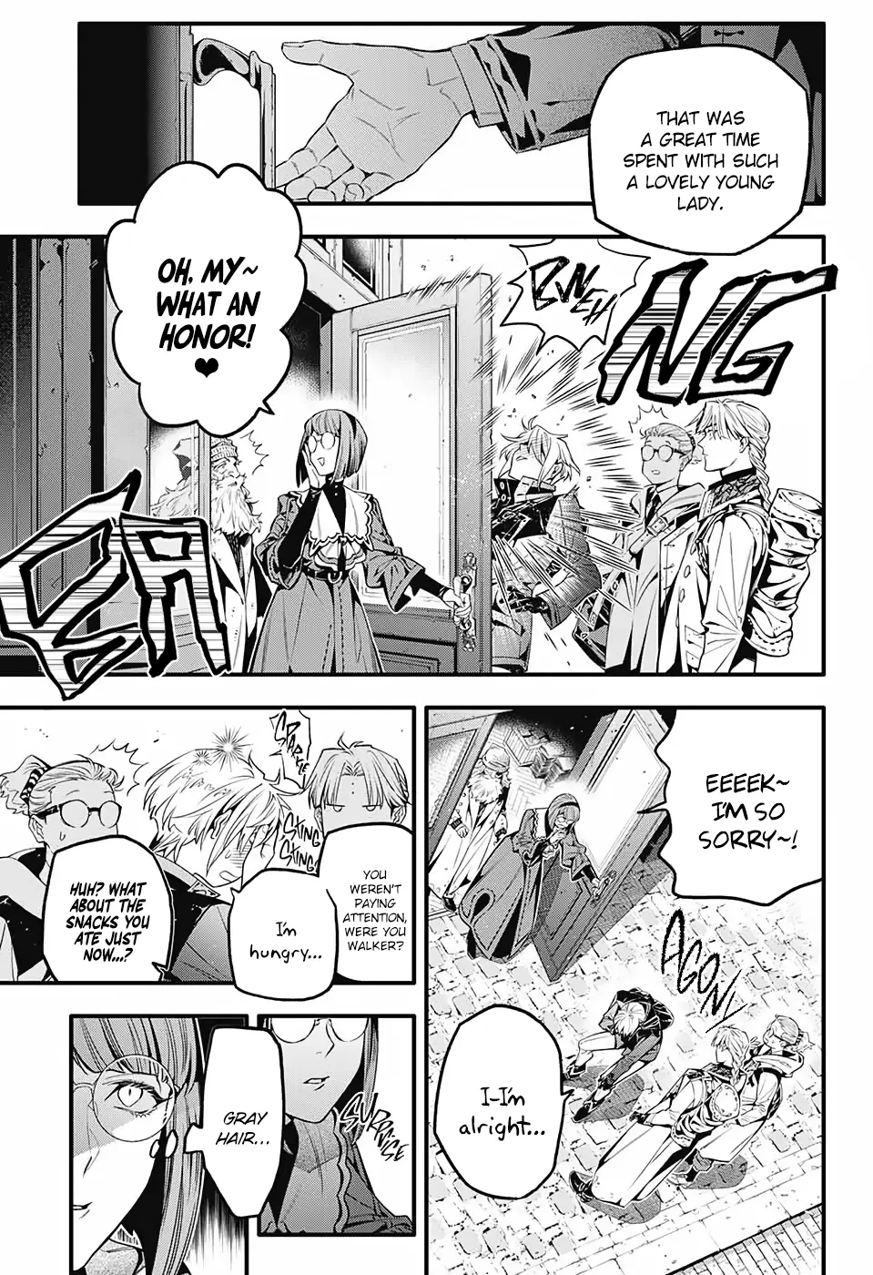 Read D.Gray-man chapter 251 image 4 on Lezhin