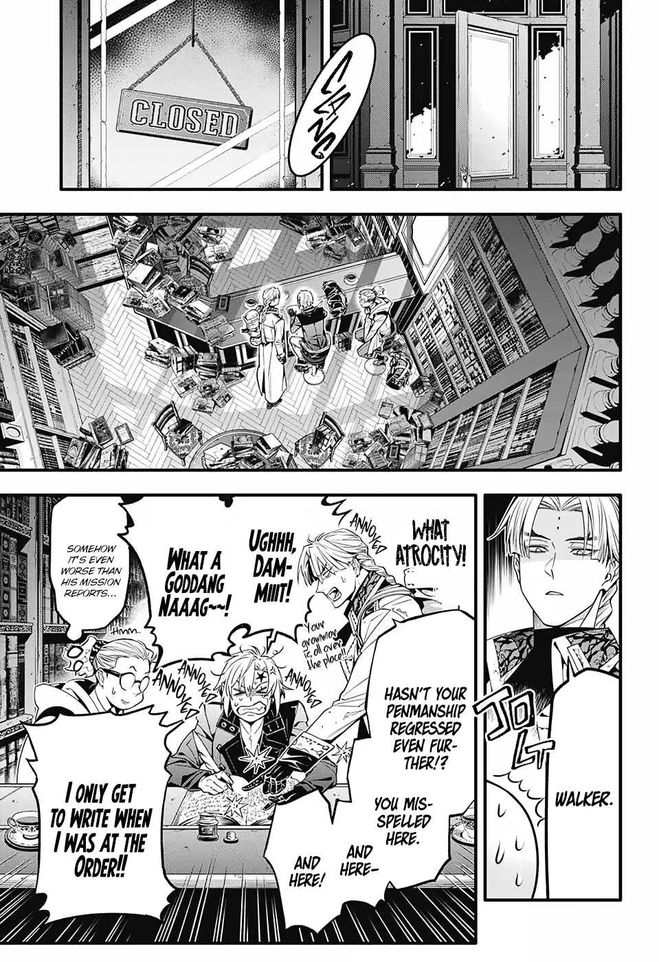 Read D.Gray-man chapter 251 image 8 on Lezhin