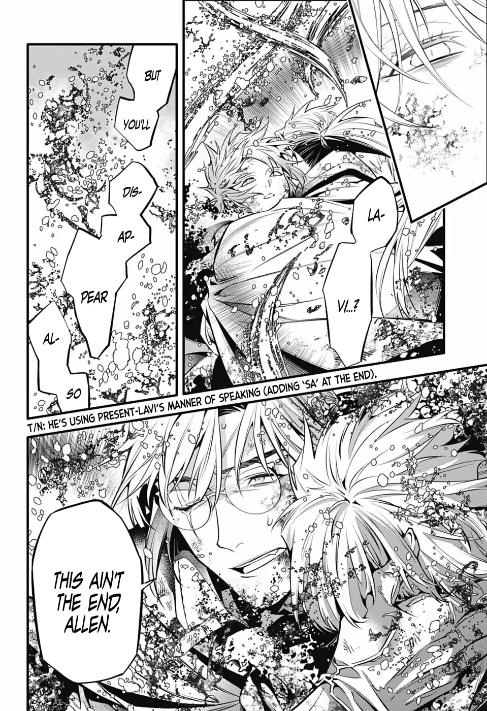 Read D.Gray-man chapter 252 image 25 on Lezhin