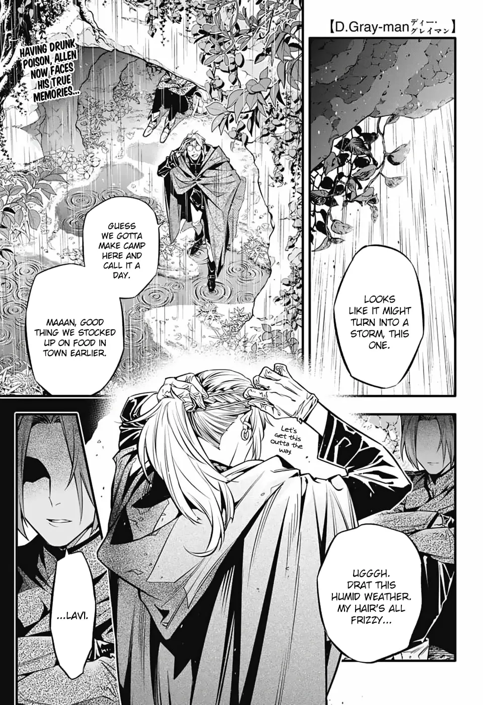 Read D.Gray-man chapter 252 image 3 on Lezhin