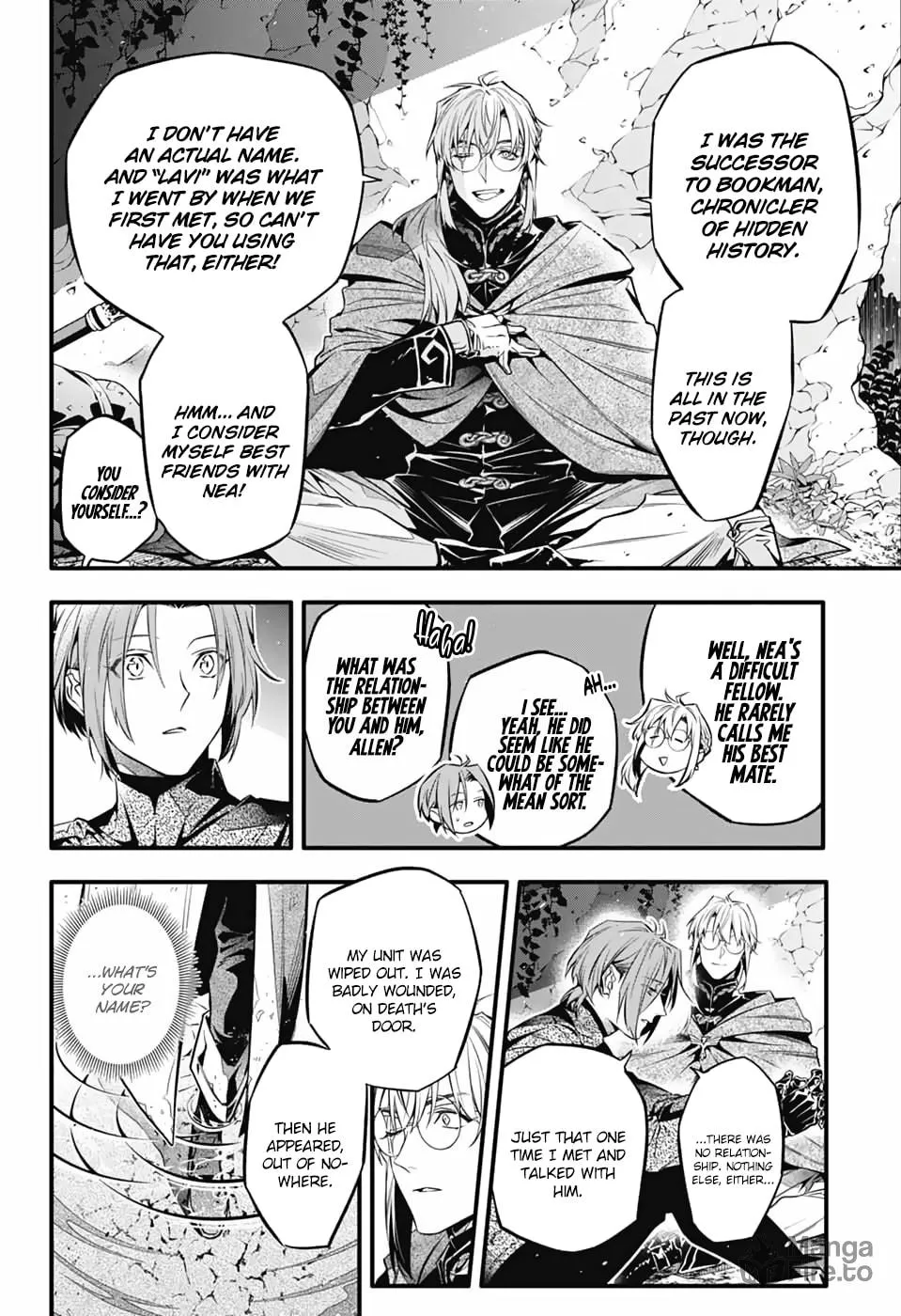 Read D.Gray-man chapter 252 image 8 on Lezhin