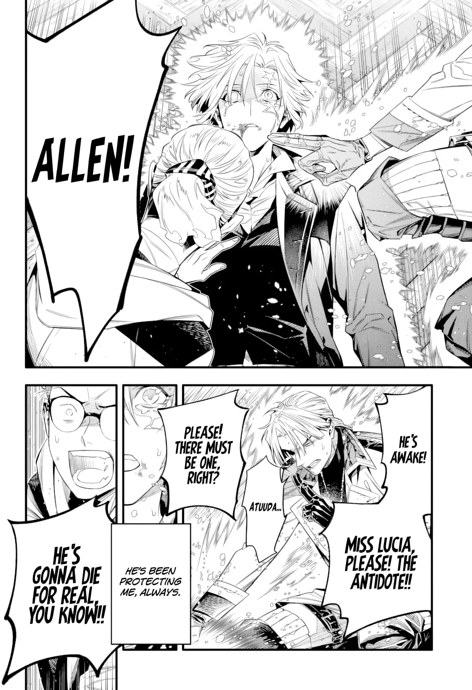 Read D.Gray-man chapter 255 image 6 on Lezhin