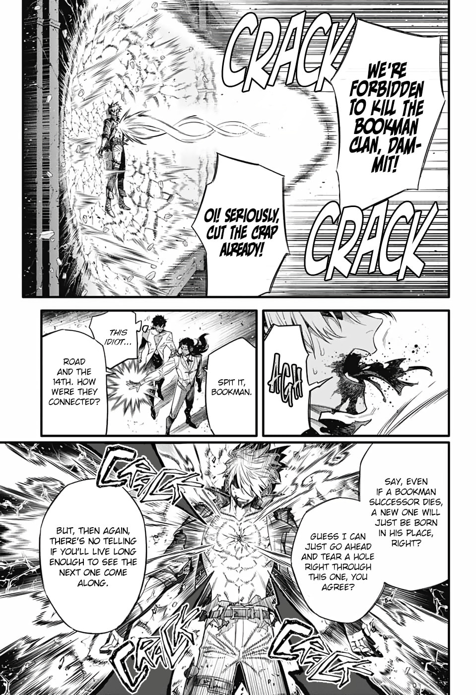 Read D.Gray-man chapter 257 image 3 on Lezhin