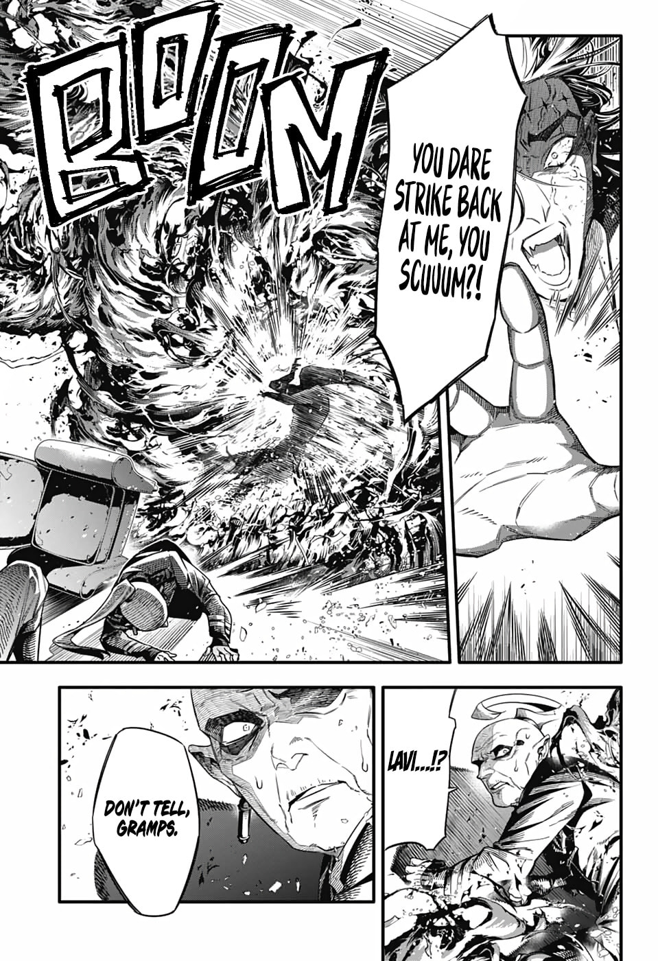 Read D.Gray-man chapter 257 image 7 on Lezhin