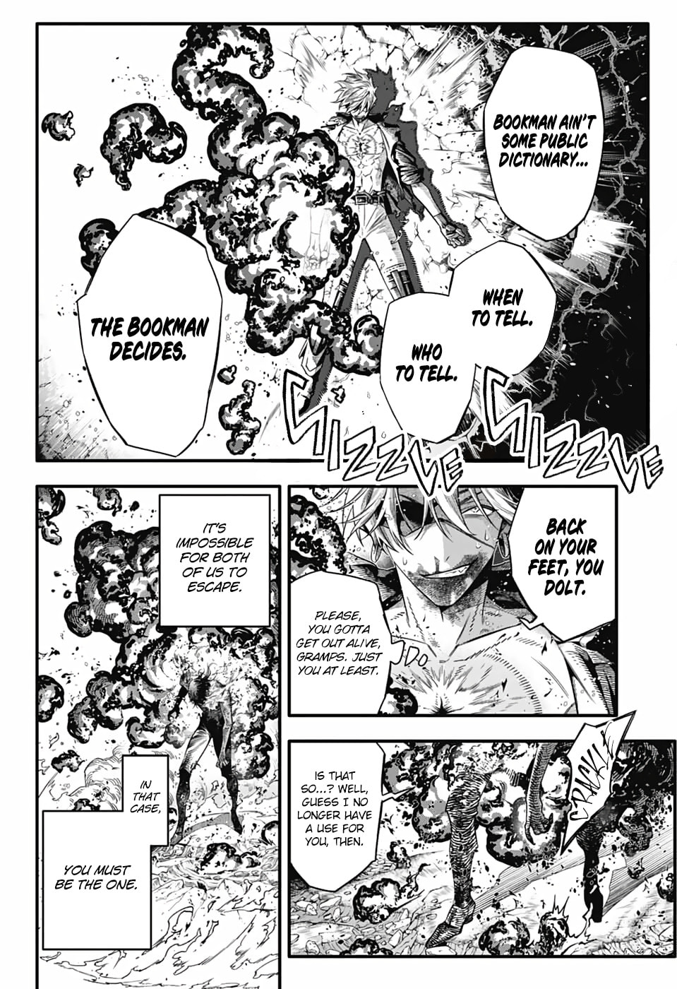 Read D.Gray-man chapter 257 image 8 on Lezhin