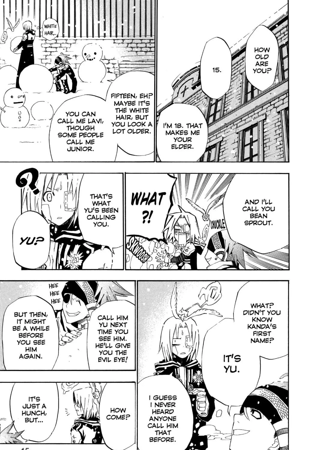 Read D.Gray-man chapter 27 image 16 on Lezhin