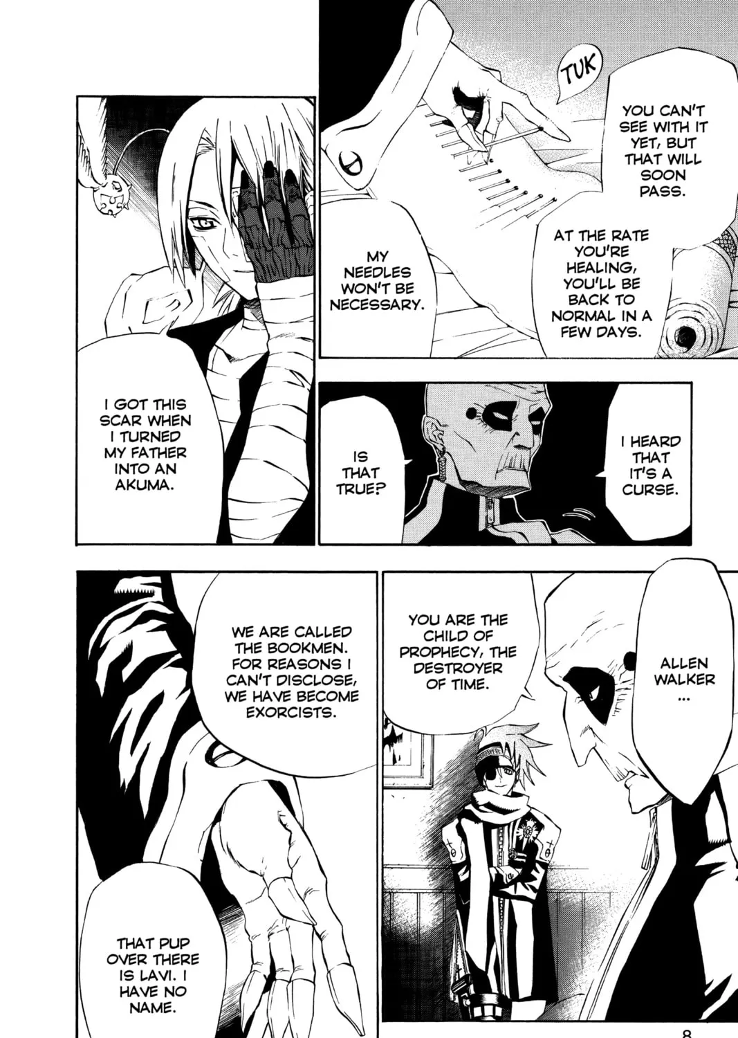 Read D.Gray-man chapter 27 image 2 on Lezhin