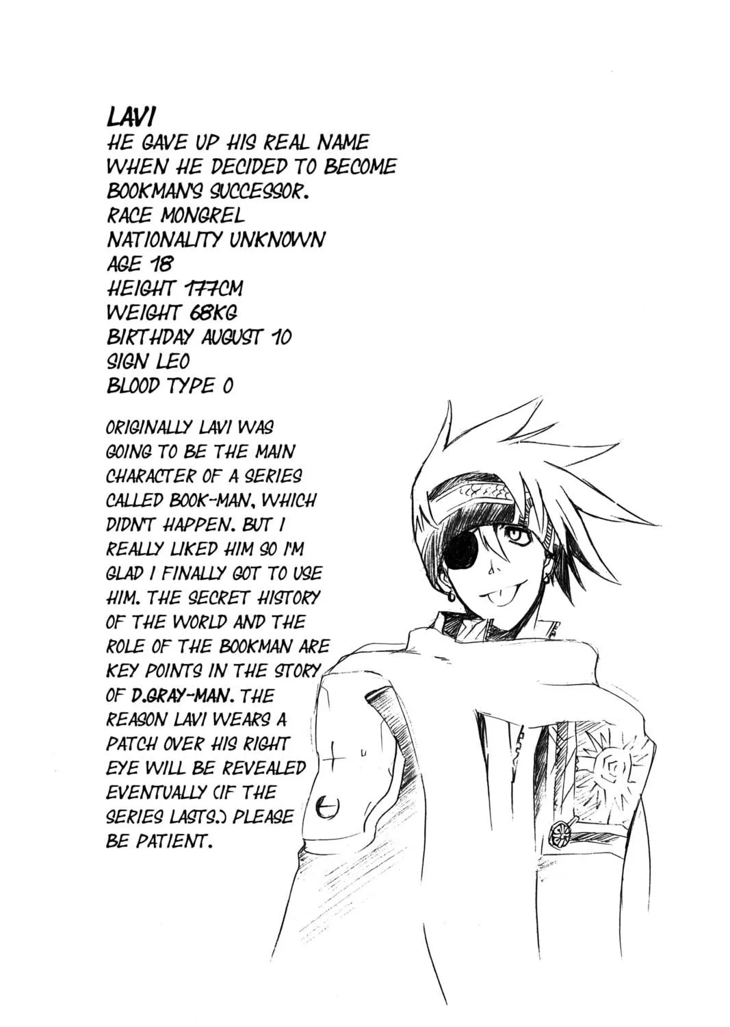 Read D.Gray-man chapter 27 image 34 on Lezhin