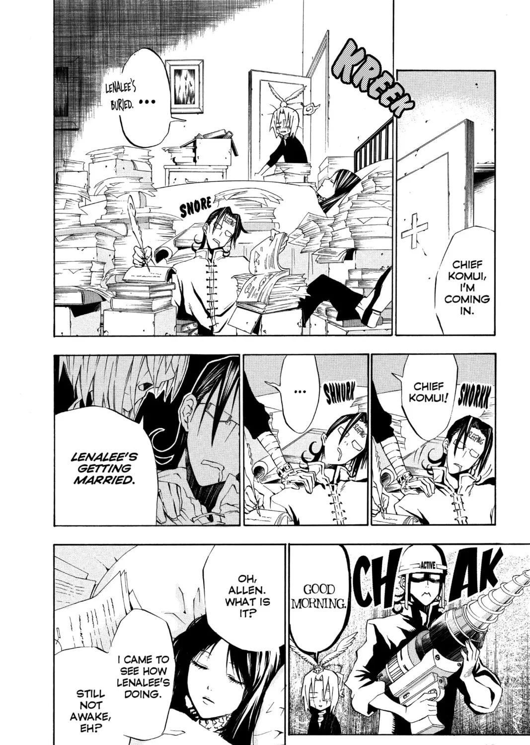 Read D.Gray-man chapter 27 image 6 on Lezhin
