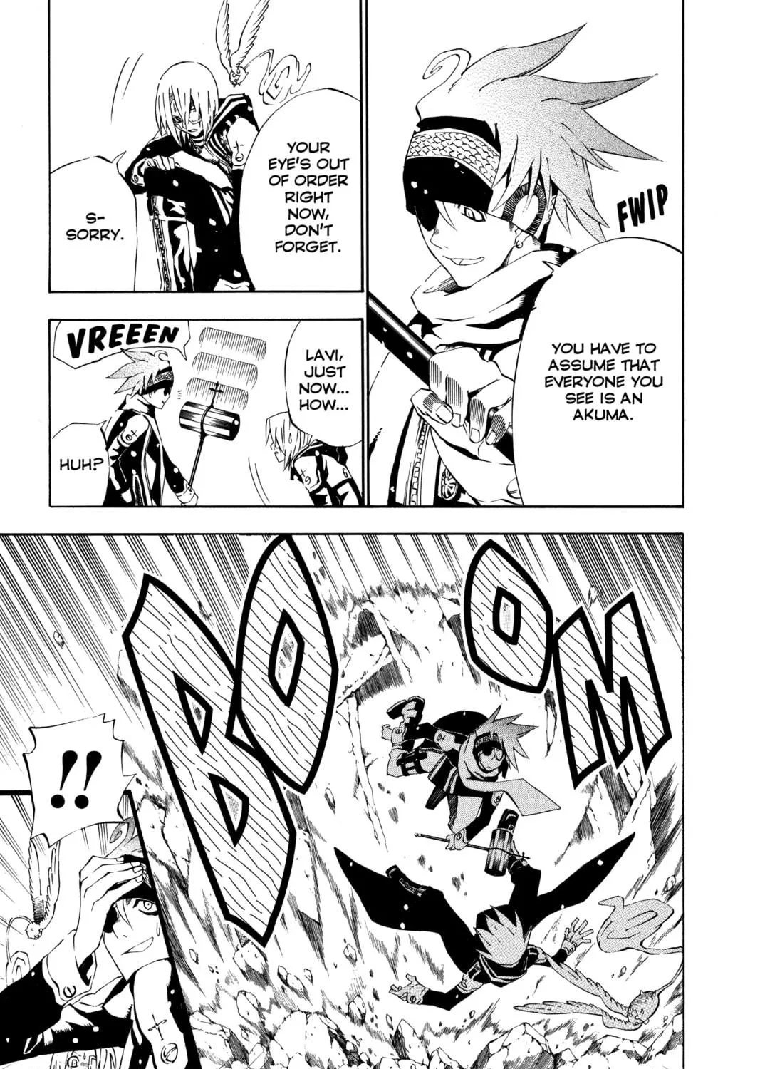 Read D.Gray-man chapter 28 image 8 on Lezhin